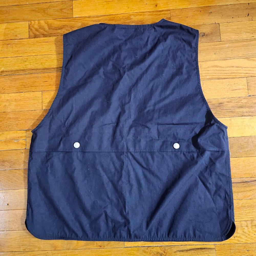 Knickerbocker Men's Navy Brown Technical Vest Size Medium - Picture 8 of 10